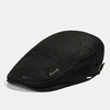 Collrown hommes loisirs maille respirant béret casquettes sport de plein air solide gavroche chauffeur de taxi chapeau p