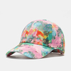 Collrown Unisexe Couleur Graffiti Fashion Young Curve Brim Sunshade Baseball Hat