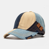 Collrown Unisexe Patchwork Contraste Couleur Mode Jeune Chapeau De Baseball Pare-Soleil