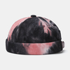 Collrown Unisexe Tie-dye Contraste Couleur Casual Brimless Beanie Landlord Hat Skull Hat