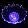 Colorful LED Plat léger en matière plastique Snack Plate Dish pour Pub Bar Wedding Party KTV Decor