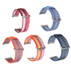 Colorful Nylon Loop Watch Bande Remplacement de la sangle pour le tissu respirant Fitbit Versa
