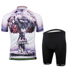Combinaison de cyclisme Vélo Vêtements de vélo Hommes Chemise et Short Atomic