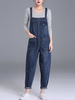 Combishort S-6XL Casual Femmes Denim Poches Combishort