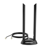 Comfast 2.4G + 5G Dual Bande Antenne sans fil à gain élevé 6dbi Booster Base RP-SMA Connecteur pour carte réseau de rout