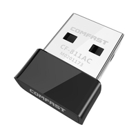 COMFAST 811AC 650Mbps Dual Bande Adaptateur réseau Wi-Fi portable Transmetteur sans fil Adaptateur WiFi
