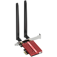 COMFAST CF-BE200 Pro WIFI7 Network Card 8774Mbps High Speed bluetooth 5.4 PCIE WiFi Card with 2*5dBi Antenna for Desktop