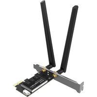 COMFAST CF-WP2100 Gigabit PCI-E haute vitesse double Bande 5G / 2.4G Carte réseau sans fil Récepteur Wifi de bureau Adap