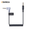 Comica CVM-D-SPX femelle 3.5mm convertisseur de câble Audio adaptateur de câble de Microphone pour Smartphones pour Ipho