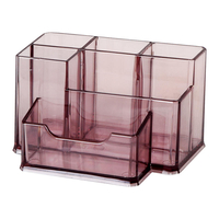 Comix B2248 Multifonctionnel Pen Stand 6 Carrés Stylo Crayon Porte-Papeterie Base Organisateur De Bureau Bureau Fournitu