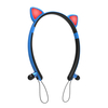 Écouteurs colorés sans fil bluetooth 5.0 oreilles de chat forme mignon serre-tête casque avec micro