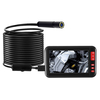 Écran couleur F200 de 4, 3 pouces HD 1080P Diamètre dappareil photo numérique Borescope 8MM avec lithium rechargeabl