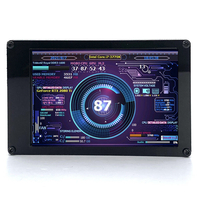 Écran de moniteur 3, 5 pouces IPS AX206 LCD avec lumière respiratoire RVB avec prise en charge de 4 ports USB Raspberry P