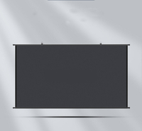 Écran de projecteur Anti-lumière de 100 pouces rideau mural projecteur de cinéma maison extérieur écran de projecteur Po