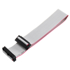 Écran du câble gris plat FC-24P IDC de 2, 54 mm LED connecté au câble de téléchargement JTAG