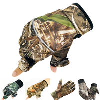 Écran tactile Gant Hiver Chaud Gants Déquitation PU Anti-dérapant Thermique Équitation Réglable