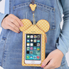Écran tactile porte-carte de forme animale mignonne 6, 3 pouces sac de téléphone porte-monnaie