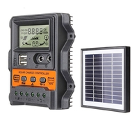 Écran LCD 12V/24V 10A/20A/30A contrôleur de Charge solaire dentrée paramètre automatique régulateur de panneau sola