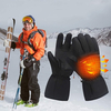 Écran tactile unisexe Batterie Gants chauffants chauffants coupe-vent chauds pour doigts entiers