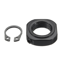Écrou de blocage et circlips Machifit 2 pièces pour supports de vis à billes BK10 BF10 FF10 FK10
