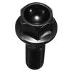 Écrou de boulon de roue de voiture en métal noir véritable pour BMW Série E90 E91 E92 E93