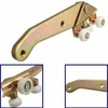 Côté passager uk inférieure gauche porte coulissante guide inférieur à rouleaux pour t4transporter vw