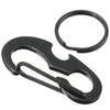 D-type Carabiner Snap Keyfob Hook Keychain Hanging Buckle EDC Tool