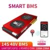 DALY BMS 14S 48V 150A 200A 250A 18650 Smart BMS Bluetooth 485 vers périphérique USB CAN NTC UART logiciel Li-on Batterie