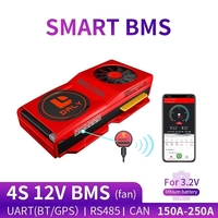 DALY BMS 4S 12V 150A 200A 250A 18650 LiFePO4 BMS Bluetooth 485 vers périphérique USB NTC UART ensemble Lion LiFePO4 LTO