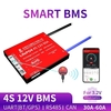 DALY BMS 4S 12V 30A 40A 50A 60A Smart Batterie Protection Board 3.2V 18650 BMS LiFePO4 BMS avec Bluetooth UART RS485 CAN