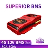 DALY BMS 4S 12V 80A 100A 500A LiFePO4 Batterie carte 18650 chargeur PCB BMS pour moteur de forage 14.6V Standard / améli