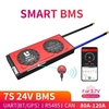 DALY BMS 7S 24V 80A 100A 120A 18650 Batterie Bluetooth 485 vers périphérique USB Logiciel NTC UART Togther Lion LiFepo4