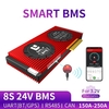 DALY BMS 8S 24V 150A 200A 250A 18650 3.2V Smart BMS Bluetooth 485 vers périphérique USB CAN NTC UART logiciel Li-on Batt
