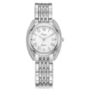 Dames haut de gamme chiffres romains montre à quartz mode casual ceinture en acier femmes regardent