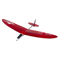 Dancing Wings Hobby FDCG12 1.2M Wingspan Windrunner Discus Launch Glider Balsa ARF F3K DLG RC Airplane KIT/KIT+Servo Com