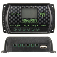 DANIU 10A 20A 30A PWM LCD USB Panneau Solaire Batterie Régulateur de Charge Régulateur 12V 24V