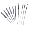 DANIU 10Pcs extracteur de clé cassée multifonctions Set Broken Key Remove Tools