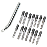 DANIU 14Pcs embouts de clé avec main pour beaucoup de serrure serrurier serrurer choisir des outils