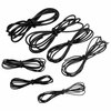 DANIU 2 mètres de câble en silicone noir 10/12/14/16/18/20/22AWG câble flexible
