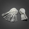 DANIU 20pcs Pliable Ouvre Serrure de Voiture Outils Double Verrouillage Face Pioche Kit de Serrurerie