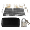 DANIU 26 pièces cadenas serrurier formation démarreur kit de pratique verrouillage déverrouillage outil de sélection