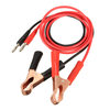 DANIU 2Pcs 15A Bouchon de banane à 80mm Câble de batterie de batterie Clamp Power Alligator Clips Cable