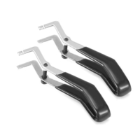 DANIU 2pcs Inox Y Tension Clé Serrurerie Levier Outil Kit Serrure Pics Outils