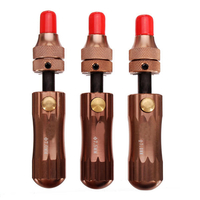 DANIU 3Pcs 7 broches Outils de sélection de serrure tubulaire réglable 7.00MM 7.5MM 7.8MM