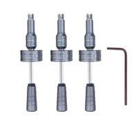 DANIU 3Pcs Pinces En Acier Inoxydable Serrure Croisée Ensemble Outils De Pratique De Serrurier