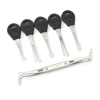 DANIU 4Pcs Double Verrouillage latéral Pick Outils Ouvre Serrure Serrurier