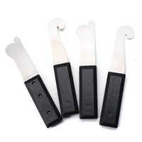 DANIU 4pcs Slices Ouverture de porte Ouverture Outil de verrouillage de porte