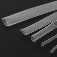 Daniu 5pcs Câble Flexible Transparent Thermorétractable 1: 2 sans Halogènes