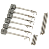 DANIU 6pcs Polonais de drapeau amélioré avec Pin serrurier Lockpicks outils ensemble