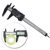 DANIU 6pouces 150mm Étrier Règle en Fibre de Carbone Composite Vernier Électronique Numérique